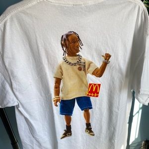 (BRAND NEW) Travis Scott McDonalds Tee